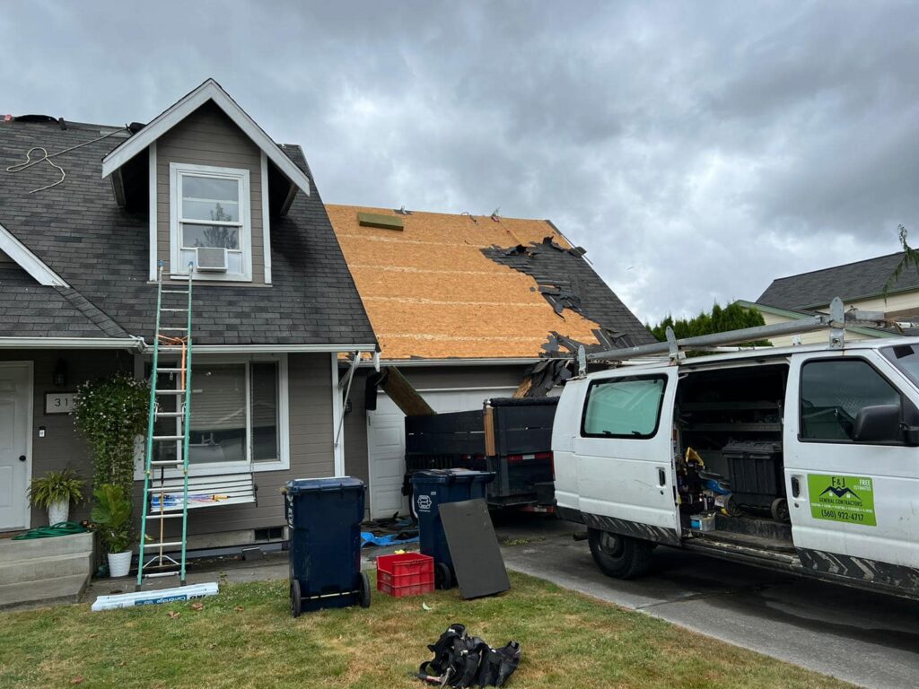 Re-roof job