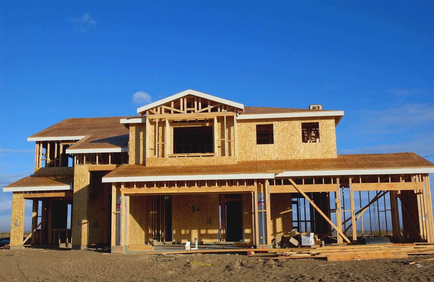 New Home Construction Project Outside of Bellingham